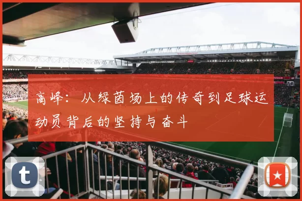 高峰：从绿茵场上的传奇到足球运动员背后的坚持与奋斗